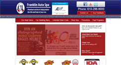 Desktop Screenshot of franklincarwashes.com